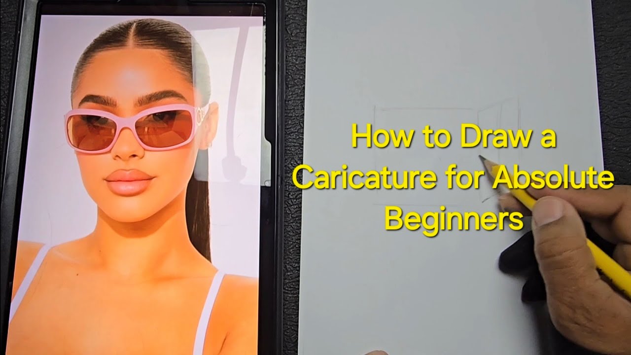 How to Draw a Caricature for Absolute Beginners 🎨 ️ #art #drawing # ...