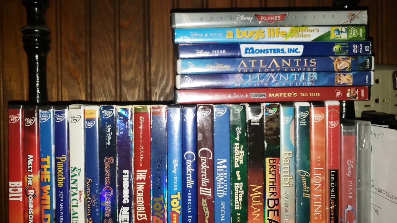 Kid Movie Collection Disney Dvd Lot