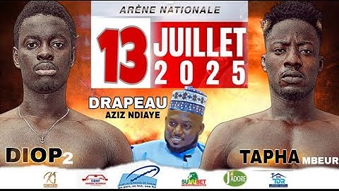 En direct arènes nationale Diop 2 vs Tapha Mbeur / Journée Ndiaye Production