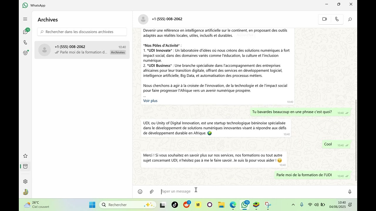 crée un agent IA pour gérer vos clients et qualifier vos leads sur WhatsApp