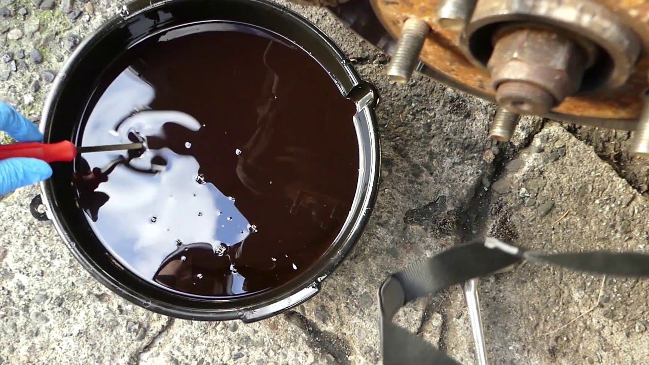 2004 Mitsubishi Lancer transmission fluid change - YouTube