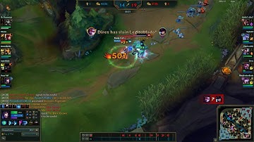 My Vayne 1v2 Double Kill!
