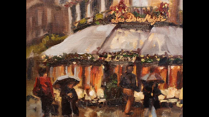 Rainy Day in Paris by Debra Latham - BrushWorkouts...
