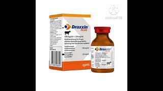دراكسين بلس Draxxin plus (مضاد حيوى تنفسى ،الالتهابات والحمى المصاحبه للأمراض التنفسيه)