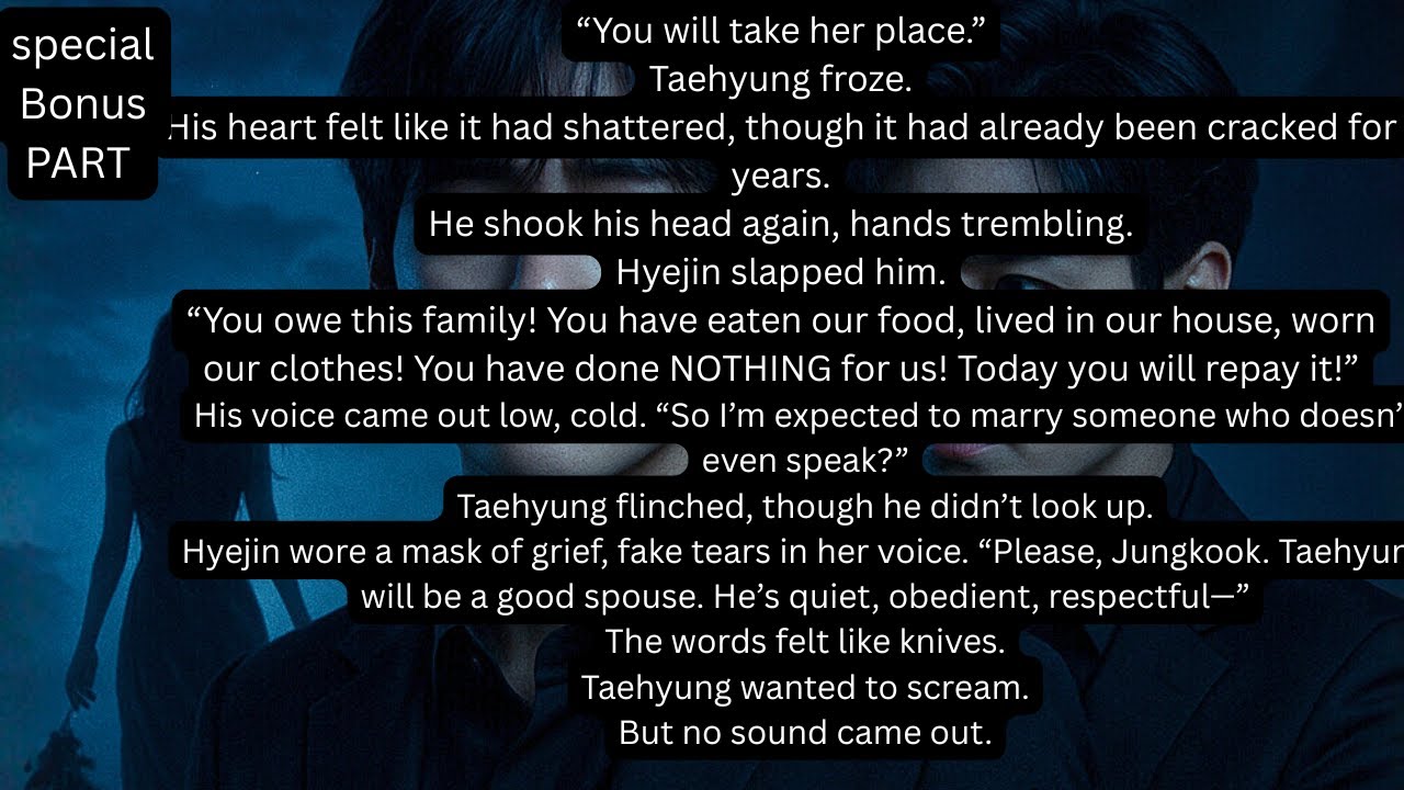 He Had to Marry Him Because His StepSis RanAway with HER BF But HE is mute|Taekook Forced Marriage