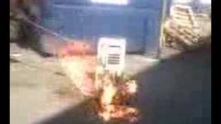 computer burn
