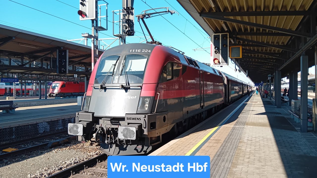 Züge Wiener Neustadt Hbf | Trainspotten