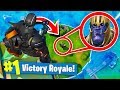 TROLLING THANOS In Fortnite Battle Royale! (Infinity Gauntlet)