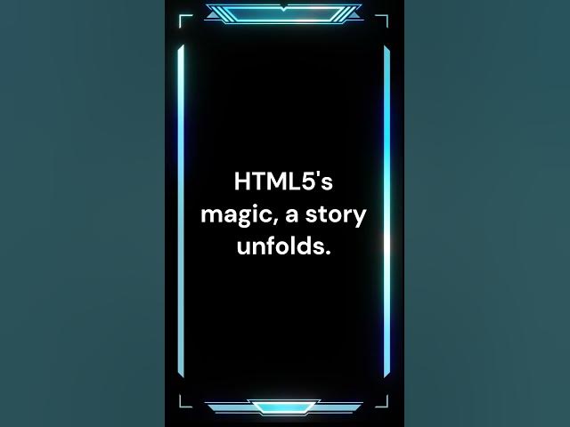 The HTML5 song -- Generated by AI -- Full song link in description || ManojWeb