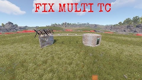 Фикс бункерного мультишкафа! | How fix multi tc РАСТ | RUST
