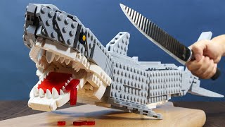 LEGO Sea Monster: Hunting The MEGALODON SHARK in the Ocean | Best of LEGO COOKING Compilation