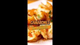 🍤  Camaron al Ajillo 🍤 #Shorts 🦐