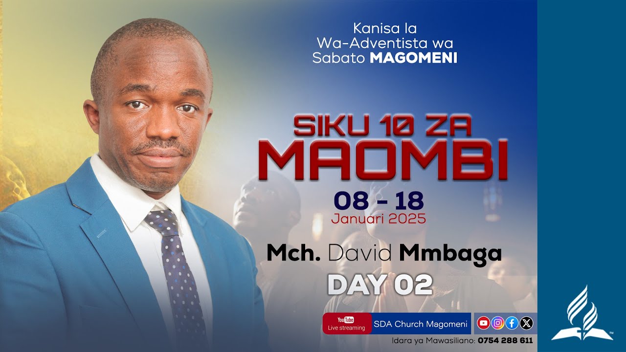 SIKU 10 ZA MAOMBI | BALI WEWE USALIPO... | DAY 02 | MCH. DAVID MMBAGA | SIKU YA PILI (2)
