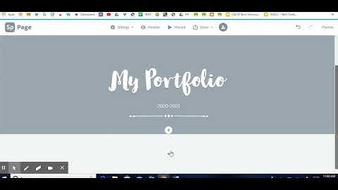 Using Adobe Spark to Create Student Digital Portfolios