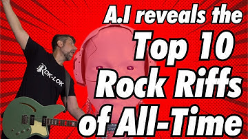TOP 10 Rock Guitar Riffs of All-Time Performed