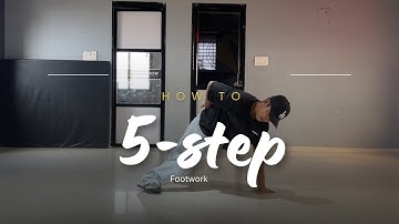 How To 5-step footwork tutorial for beginners by Bimal Rana