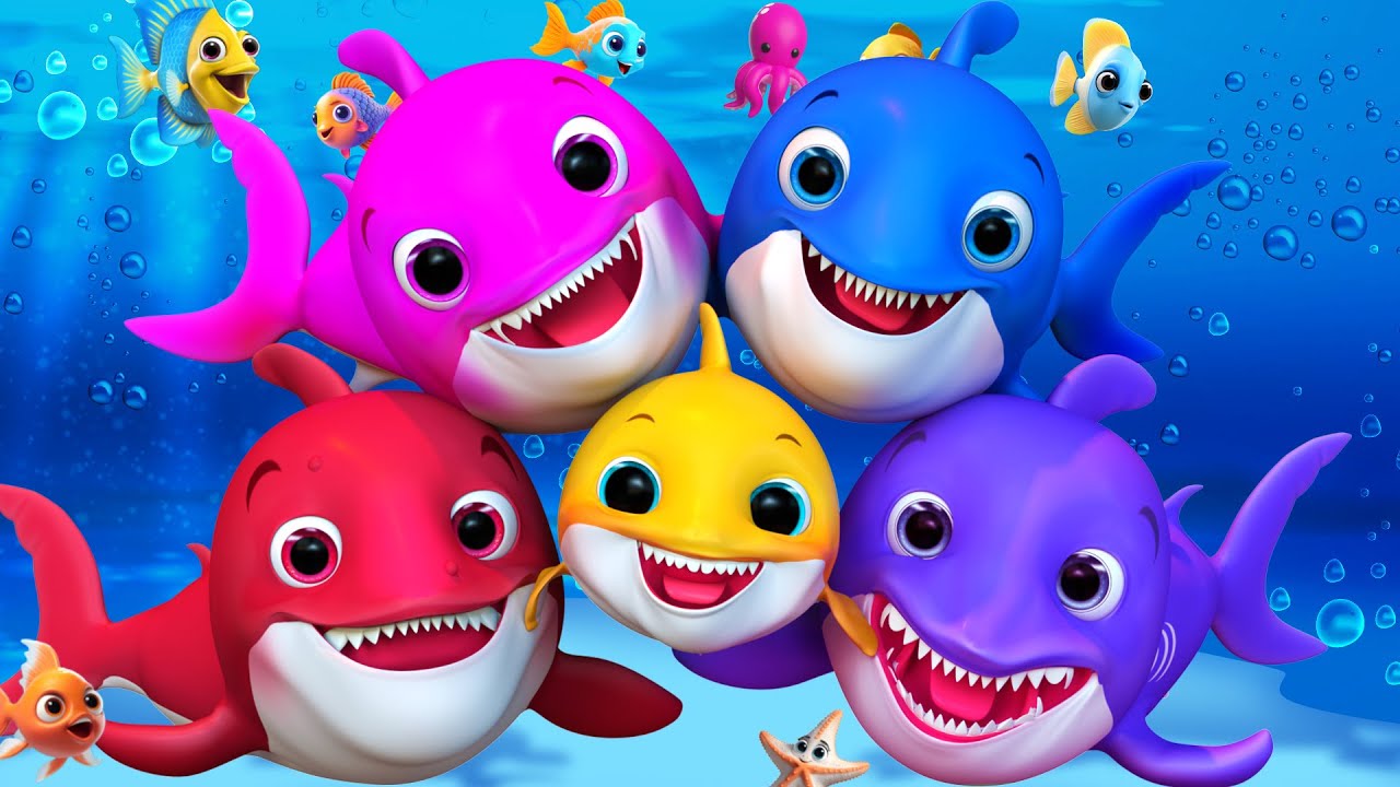 Bollicine con Baby Squalo | Canzoni per bambini | Filastrocche e canzoni per bambini | Super Luca