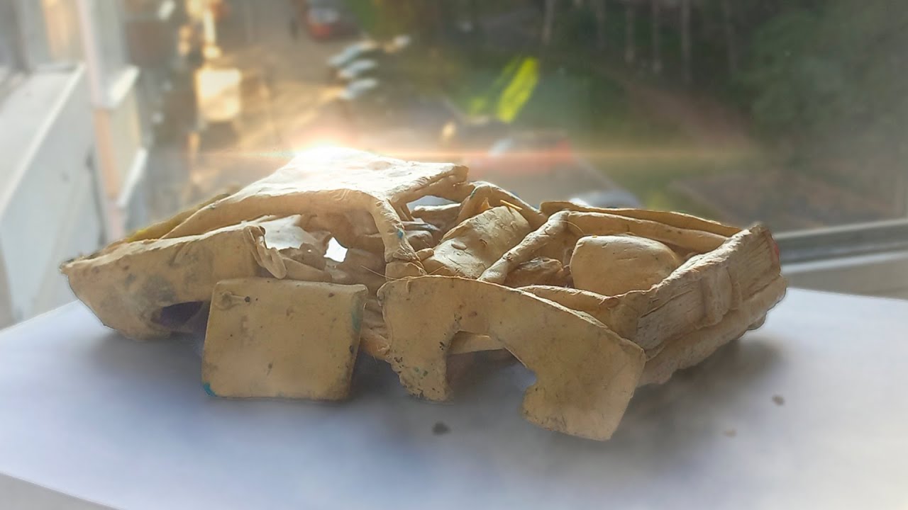 Сбросил с 4 этажа Додж Чарджер из ПЛАСТИЛИНА | КРАШ ТЕСТ - YouTube