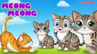 LAGU ANAK 🇲🇨 ANAK KUCING MEONG MEONG - KITTEN SONG - LAGU ANAK BALITA VIRAL 