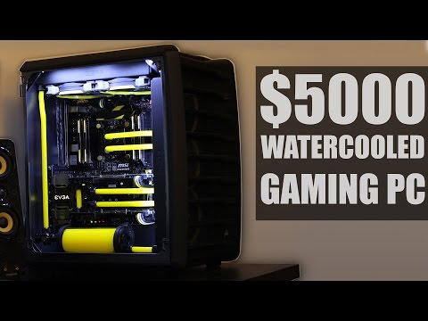 00 Ultimate Watercooled Gaming PC 2017 - Yellow Force