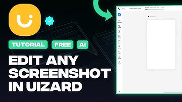 How to Edit Screenshot in Uizard - Turn Design Into App With AI