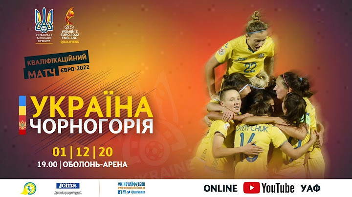 UKRAINE - MONTENEGRO | LIVE | UEFA WOMEN'S EURO 2022 QUALIFIERS