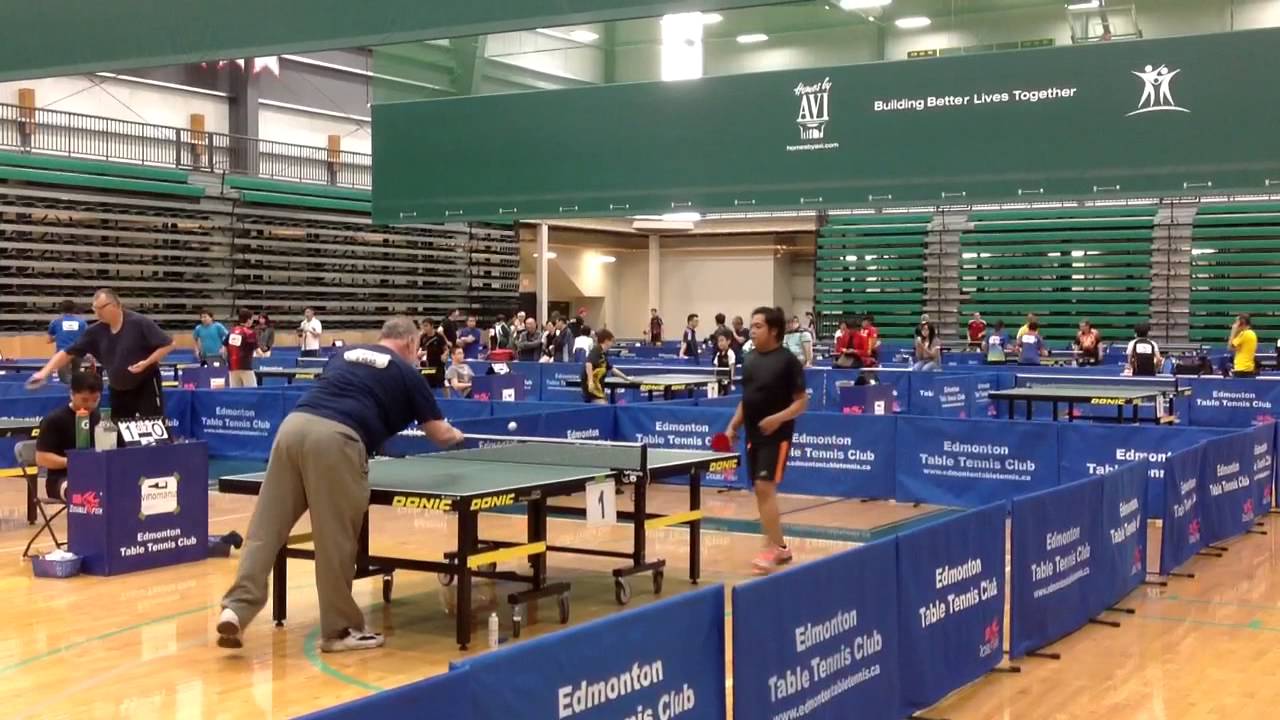2014 Edmonton Open 20 Seconds of Table Tennis YouTube