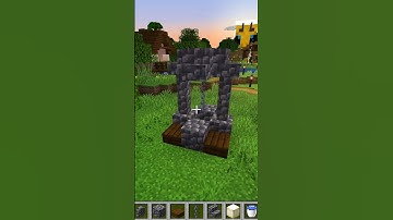 How to build a #minecraft well with infinite water!