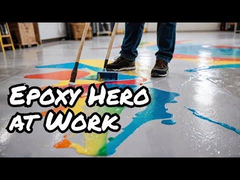 Metallic Epoxy Flooring - Resinwerks