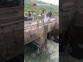 Fish hunting spot in village  fishing tricks  unique method  knr trending fish river rain knr