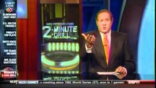 Chris Berman's 2-min. Drill on Anthony Calvillo