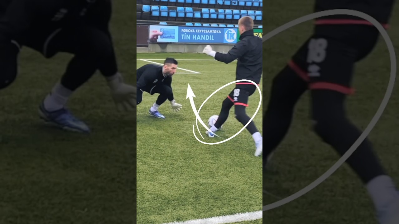 PRO Gk Tip When Facing 1v1 Dribbles 🧤 