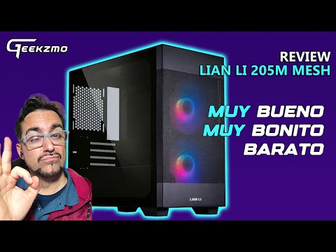 🛑Unboxing Lian Li 205M Mesh - Review honesta 📈
