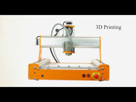 Stepcraft - CNC sistēma Jūsu ideju realizēšanai