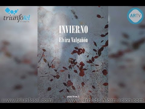 Elvira Valgañón presenta su libro "Invierno"
