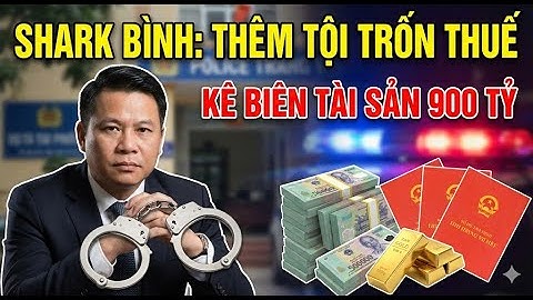 Shark Bình Bị Khởi Tố Thêm Tội Trốn Thuế, Phong Tỏa Khối Tài Sản Khủng 900 Tỷ
