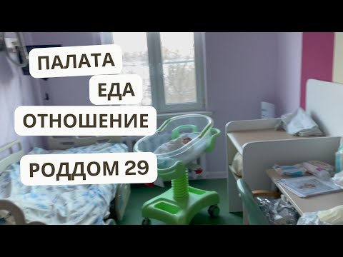 Обзор палаты и еды. РОДДОМ 29 Москва