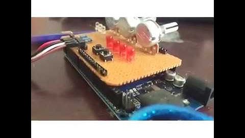 Simulasi Komunikasi HMI (master) Arduino (Slave) MODBUS protocol