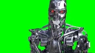 Terminator Green Screen effect | Терминатор на зелёном фоне - футажи для монтажа