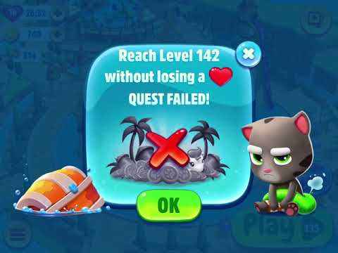 Talking Tom Pool Quest Failed