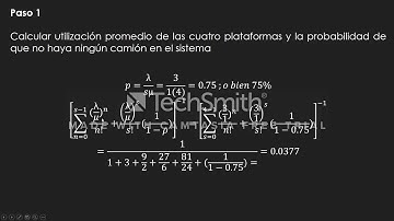 Modelo Poisson con múltiples servidores