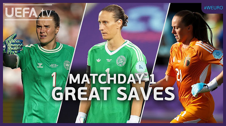 Women's EURO Great Saves | Matchday 1