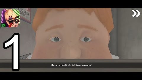 Ice Scream 6 Friends: Charlie - Gameplay Walkthrough Part 1 - Intro & Tutorial (Android, iOS)