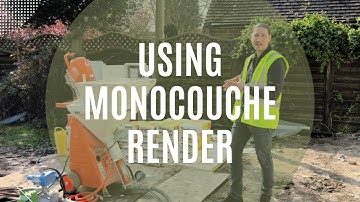 What is Monocouche Render? How do you apply Monocouche External / Spray Render.