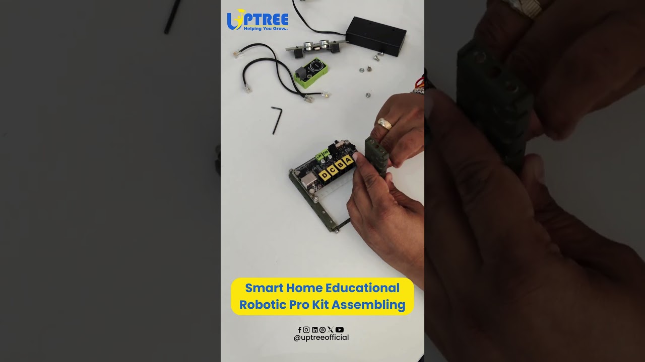 Smart Home STEM Robotics Kit Rainbow Light Project Assembly | @uptreeofficial
