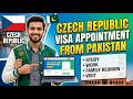 How to Book Czech Republic visa appointment from Pakistan 2026 | Travel Agency Course | Class #9