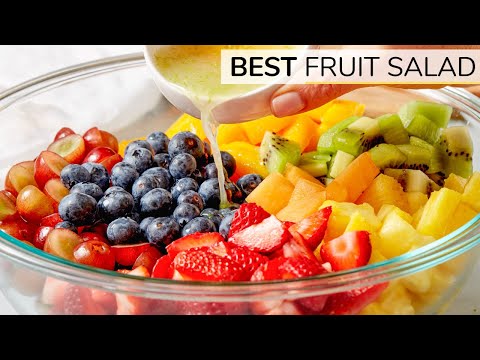 HOW TO MAKE THE BEST FRUIT SALAD | easy