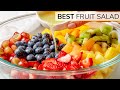 How to make the best fruit salad  easy recipe