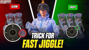 Fast Jiggle Trick in BGMI 🔥 | Master Pro Level Movement in 2025!