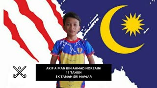 Latihan Hoki Akif Aiman Week 11